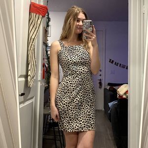Arizona Jean Co Cheetah Print Dress (M)